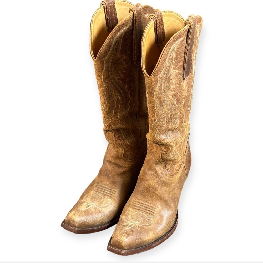 Old Gringo Brown Western Cowboy Boots - Picture 2 of 10